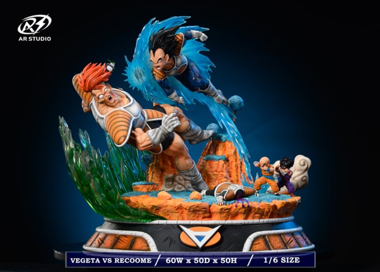 PRE-ORDER AR STUDIO Dragon Ball Vegeta vs Recoom Statue-AR Studio 模潮