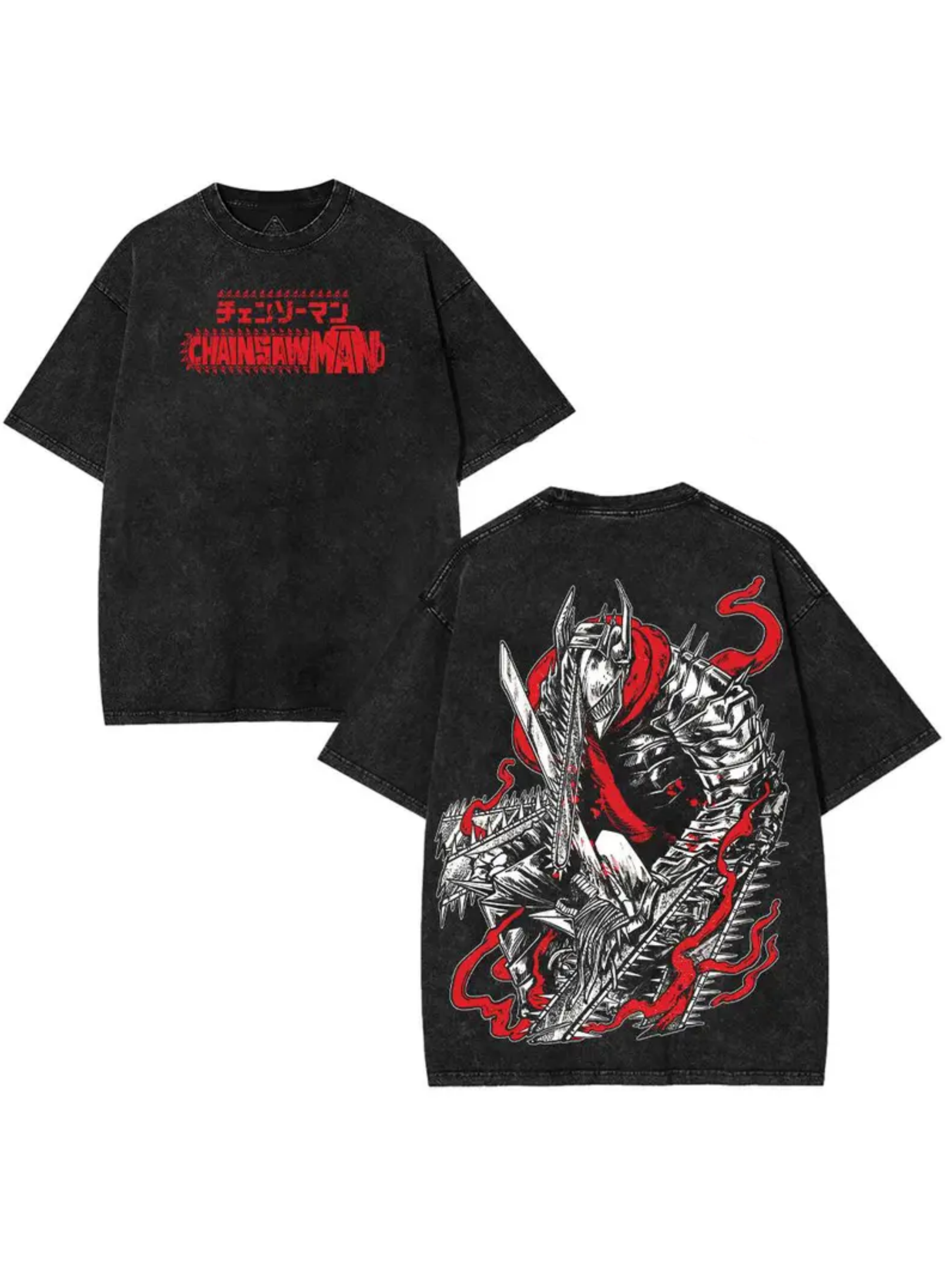 CHAINS OF MADNESS TEE | CHAINSAW MAN