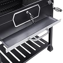 parrilla de barbacoa de carbón