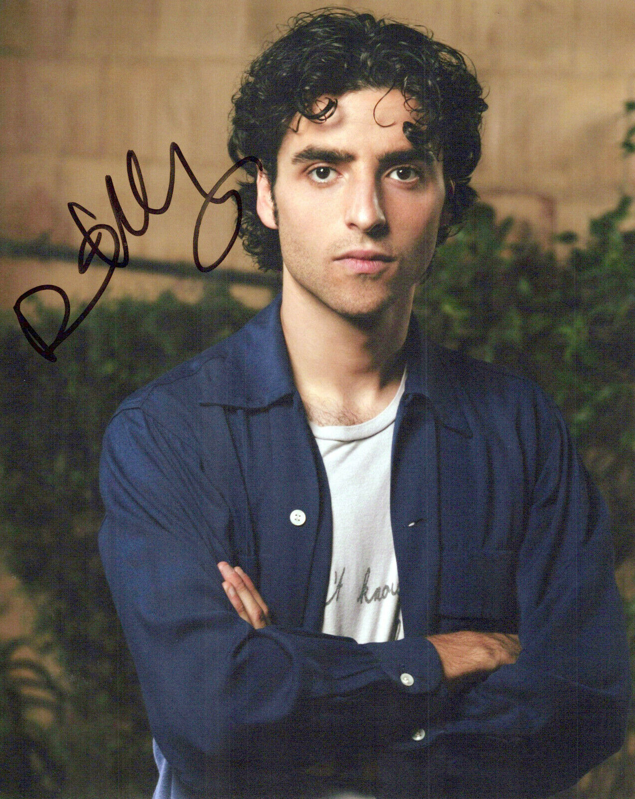 David Krumholtz Numb3rs autographed Photo Poster painting signed 8X10 #2 Charlie Epps