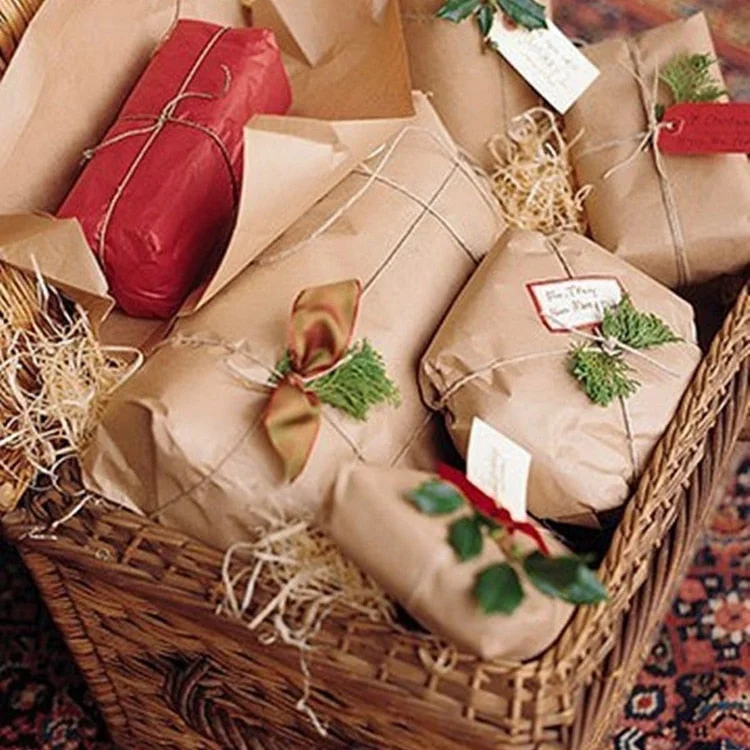 30M Natural Burlap Hessian Jute Twine Cord Hemp Rope String Gift Packing Strings Christmas Event & Party Supplies