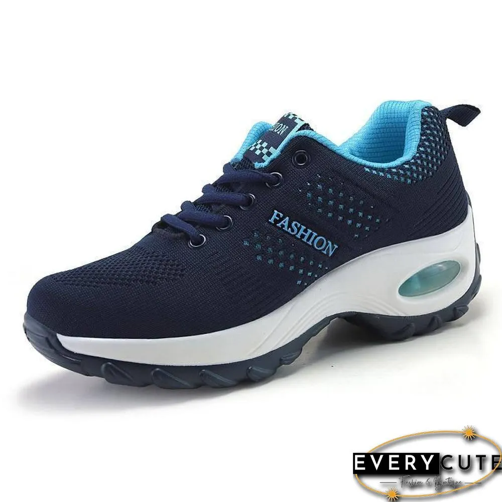 Women Platform Shoes Breathable Lightweight Sneakers For Cushion Woman Fashion Female