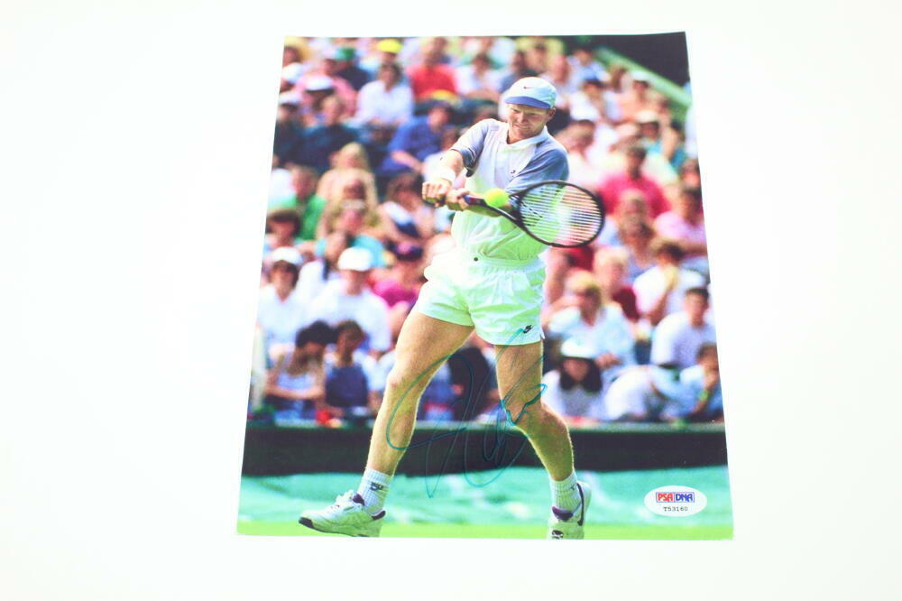 JIM COURIER SIGNED AUTOGRAPH 8x10 Photo Poster painting - AUSTRALIAN, FRENCH OPEN CHAMPION PSA