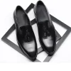 Fashion Mens Tassel Leather Loafers Dress Shoes