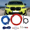 Amplifier Installation Wires 2000W Car Power Amplifier Wiring Kit 8GA Auto Parts