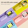 Kids Cat Shape Digital Magnifying Glass 2.0Inch Handheld Microscope for Kid Gift