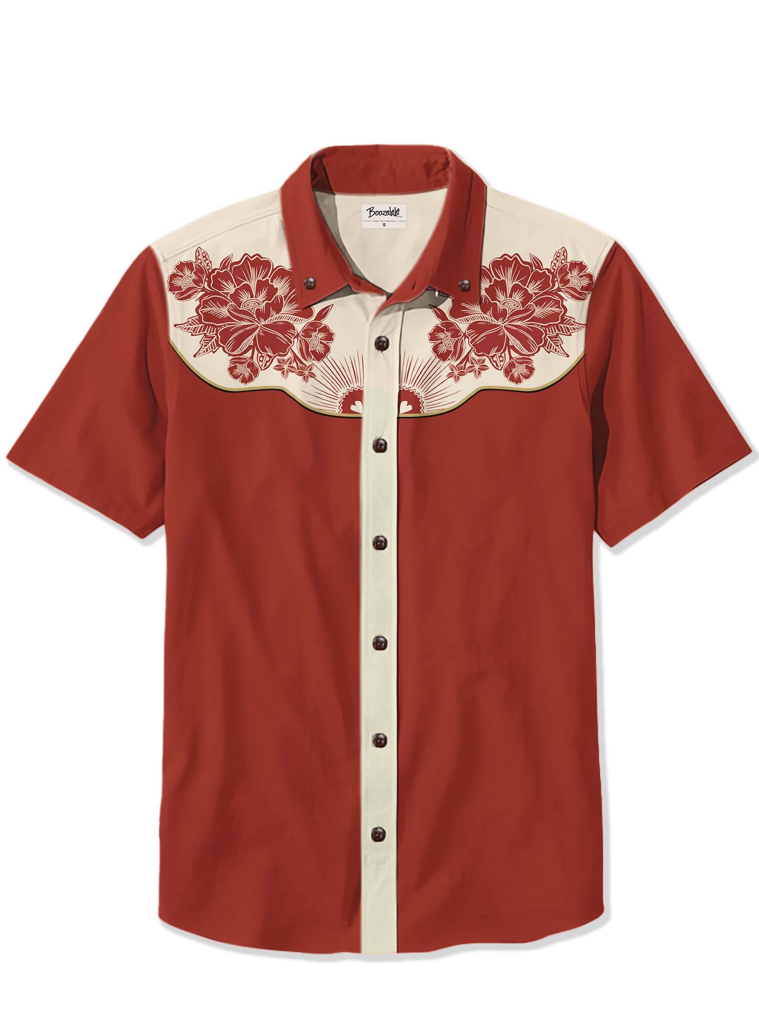 Island Flower - 100% Cotton Shirt