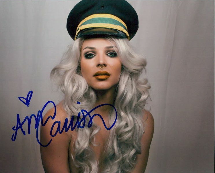 April Carrion (RuPaul's Drag Race) signed 8x10 Photo Poster painting In-person