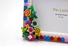 Flowerbed DIY Building Block Photo Frame Kit,Creative Handmade Assembled Photo Frame Handmade Craft Gift Home Tabletop Display Decor