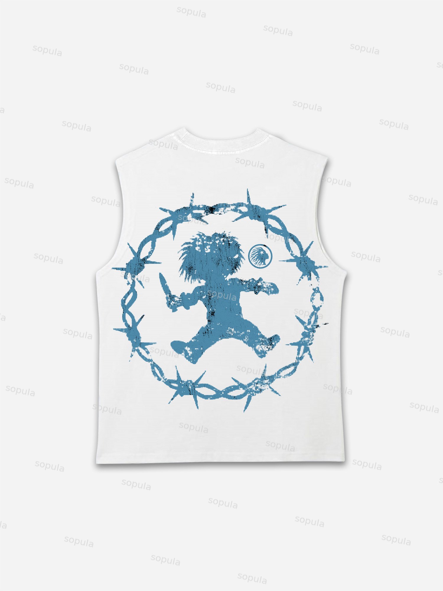 Dont You Wanna Play Print Tank Top - Sopula｜Premium Graphic Tees & Graphic Clothing