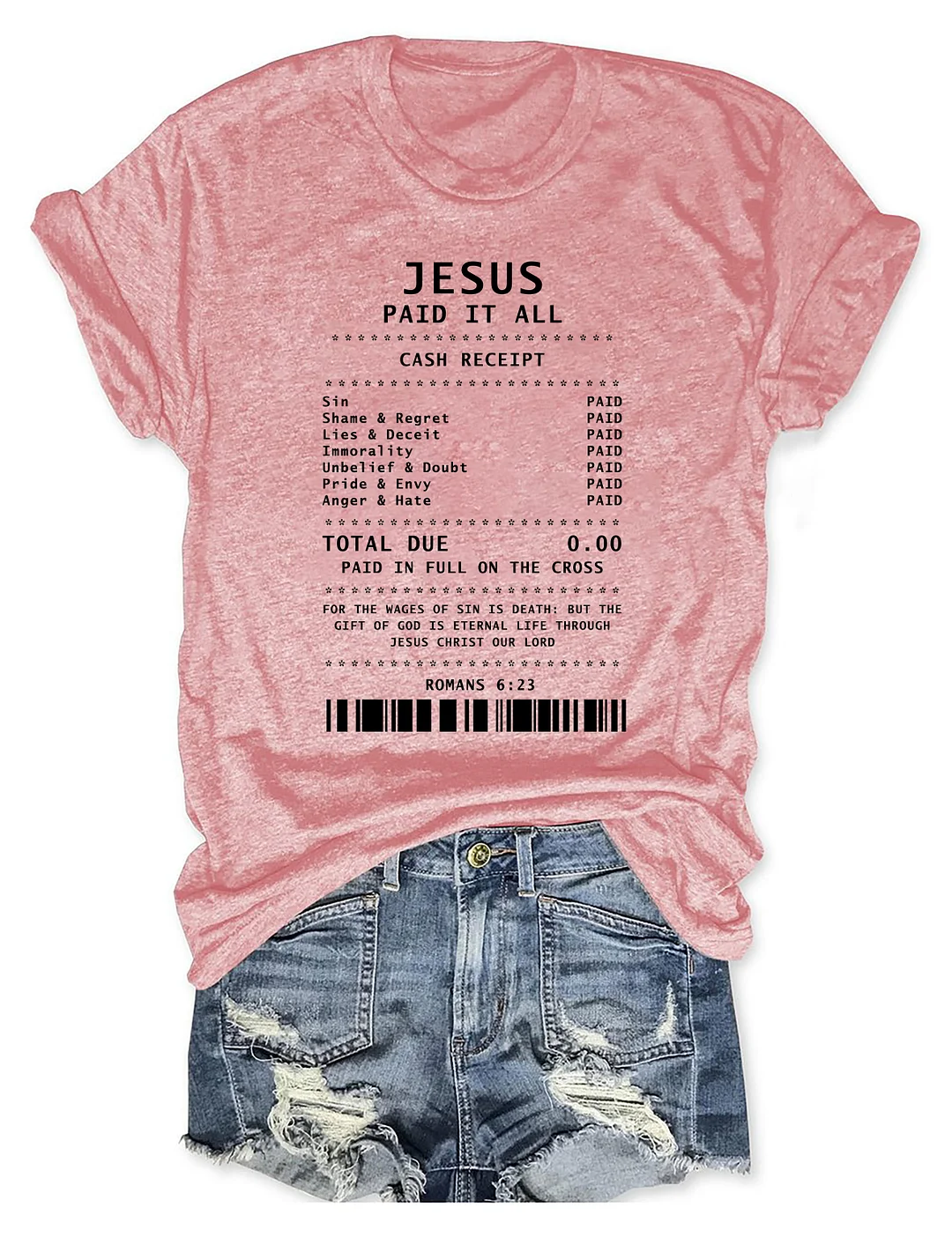 Jesus Paid It All T-shirt