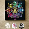 DIY Pearl Painting Mandala for Home Wall Decor with Frame(25x25cm)