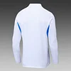 2025/2026 Manchester United Half-Pull Training Suit White Football Shirt 1:1 Thai Quality Set