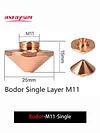 Axrayser Laser Nozzles for Raytools Precitec WSX HSG Bodor HANS Bystronic Head