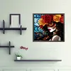 >SALE<5D DIY Full Round Drill Diamond Painting Day of the Dead Girls Kit Decor 35x30cm