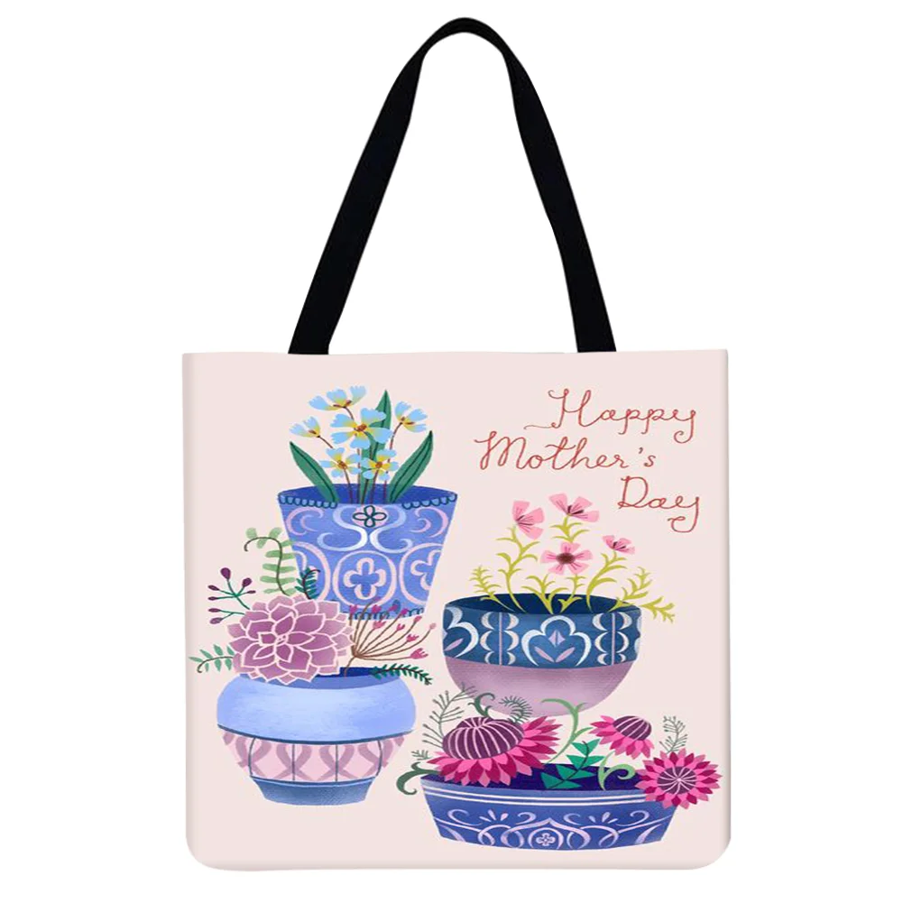 Linen Tote Bag - Character