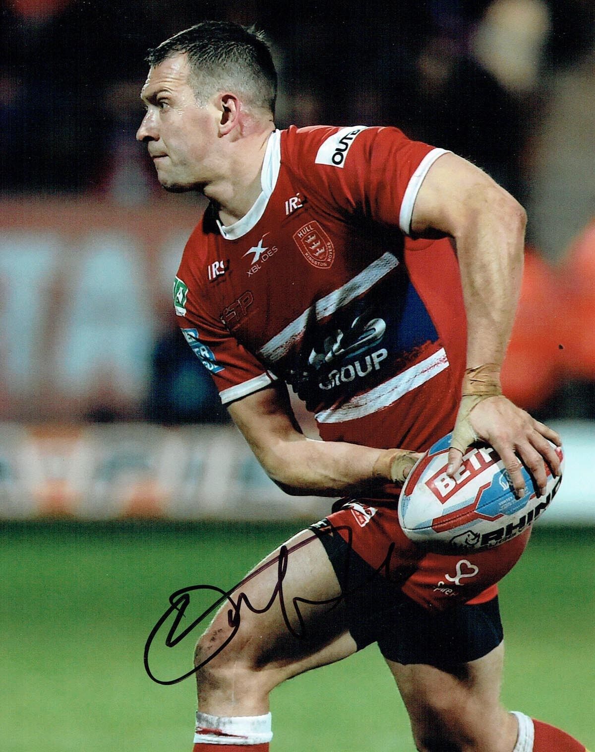 Danny McGUIRE 2018 Hull KR Rugby League Signed Autograph 10x8 Photo Poster painting AFTAL COA