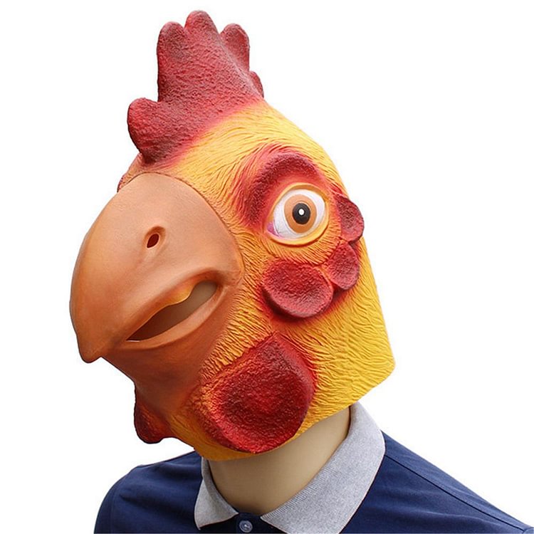Halloween Rooster Mask Halloween Animal Party Full Head Mask