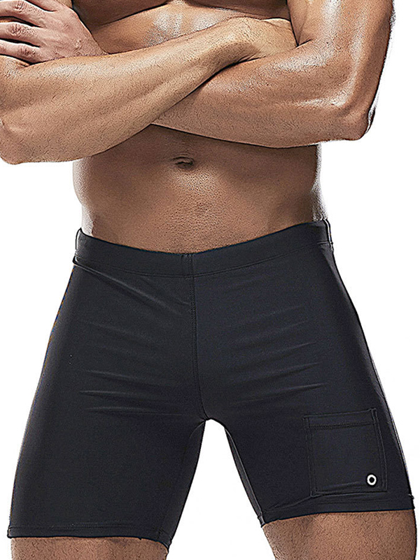 Mid-Length Quick-Drying Three-Dimensional Trunks