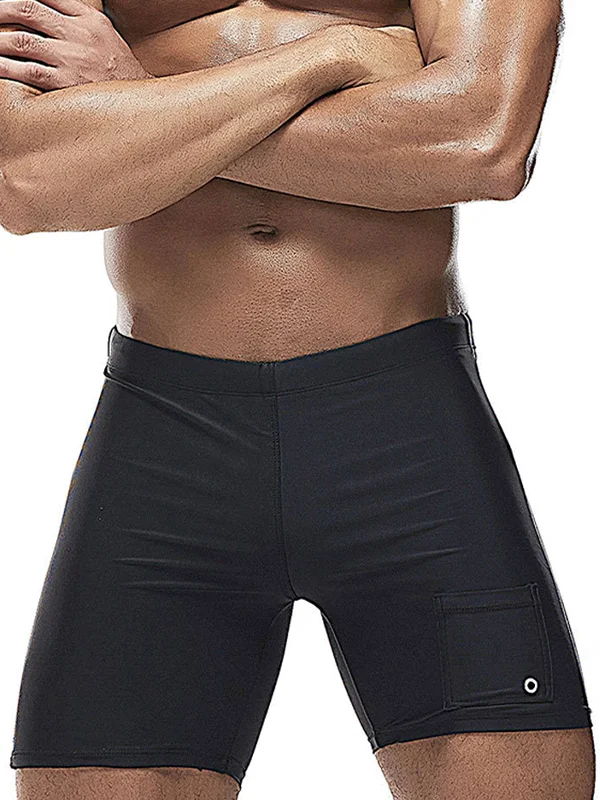 Mid-Length Quick-Drying Three-Dimensional Trunks