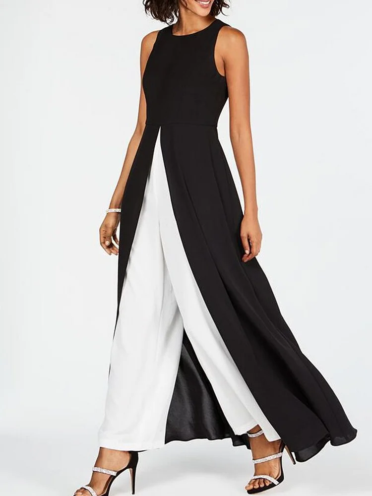 Sleeveless elegant casual Jumpsuit