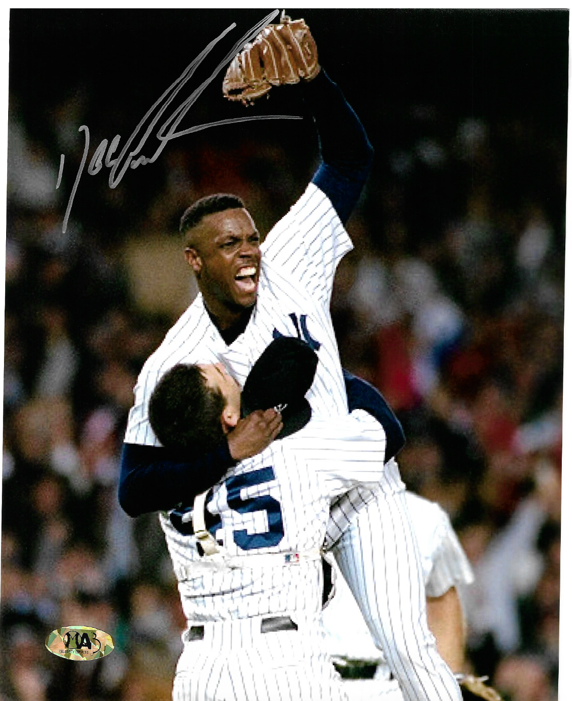 Autographed NY Yankees Baseball Legend ~Dwight Doc Gooden~ Signed 8x10 Photo Poster painting MAB