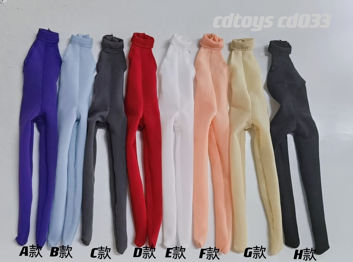 【In Stock】cdtoys 1/12 Female soldier one-piece pantyhose cd033 Suitable for 6-inch women's bag glue body
