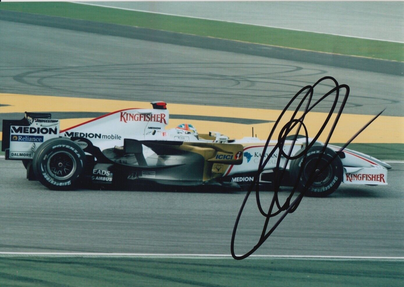 Adrian Sutil Hand Signed 7x5 Photo Poster painting - Formula 1 Autograph F1.