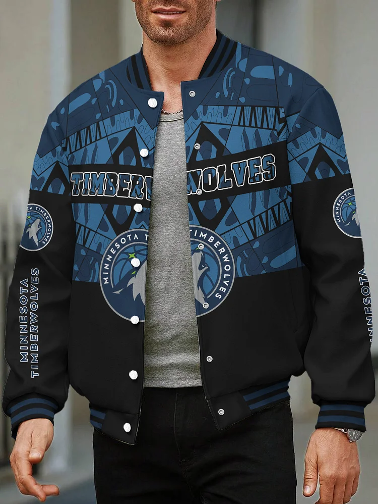 Minnesota Timberwolves Limited Edition Full-Snap Casual Jacket
