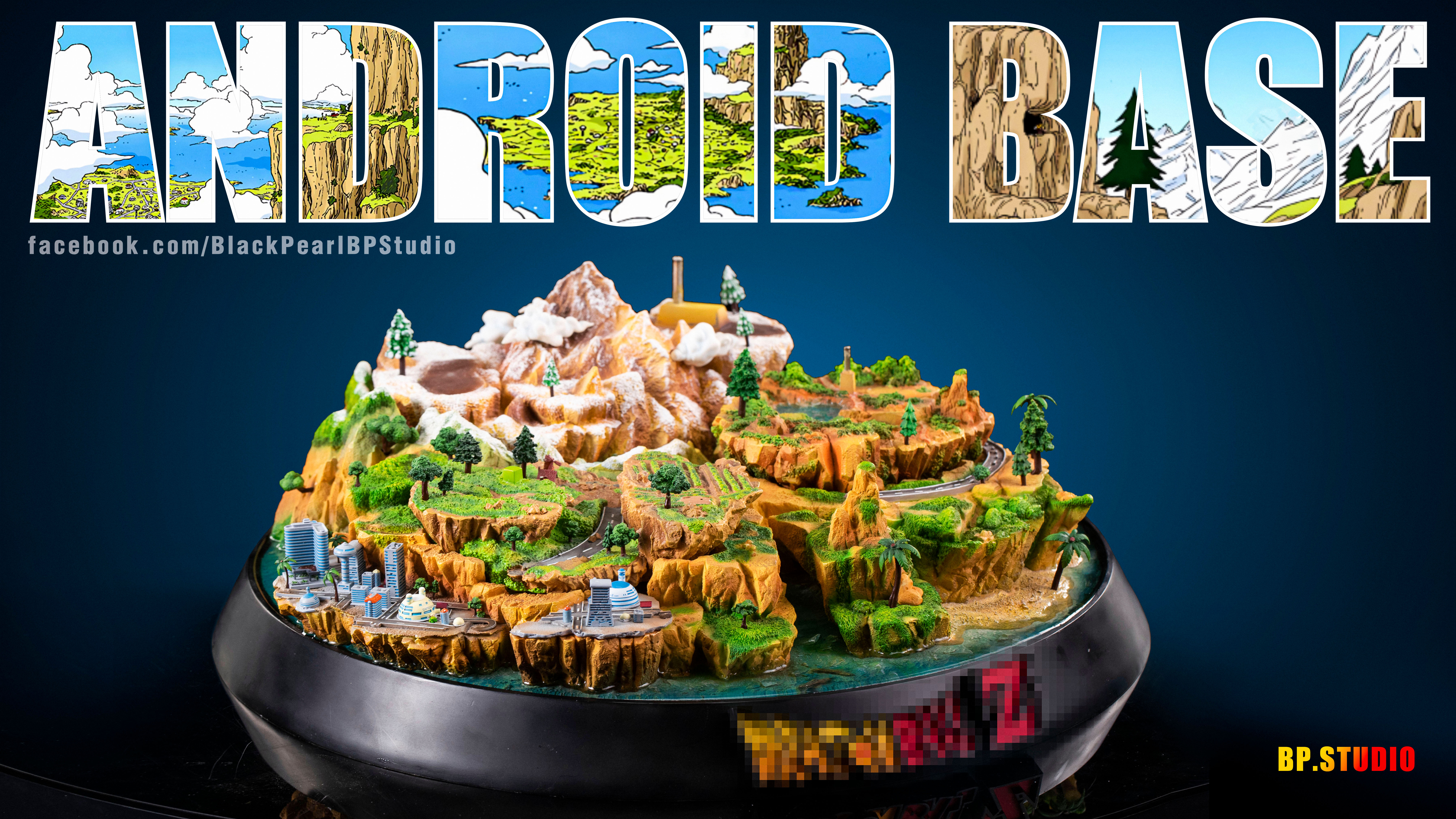 BP Studio - Dragon Ball DBZ Androids Saga Combination Base 1/6 Statue(GK)-