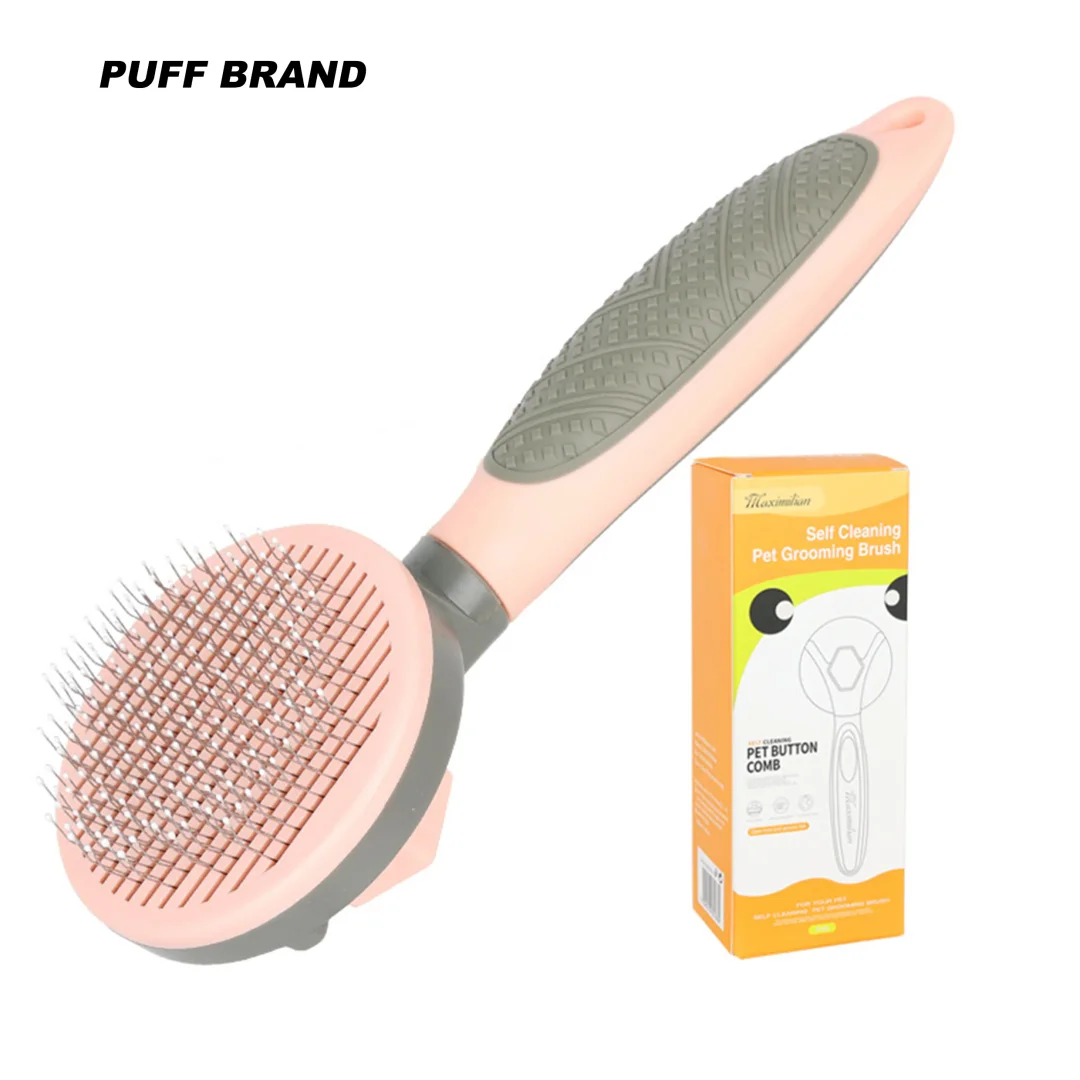 Pet hair removal brush