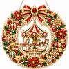 DIY Diamond Painting Xmas Hanging Ornament Pendant Acrylic Double Sided Print Decor Kit