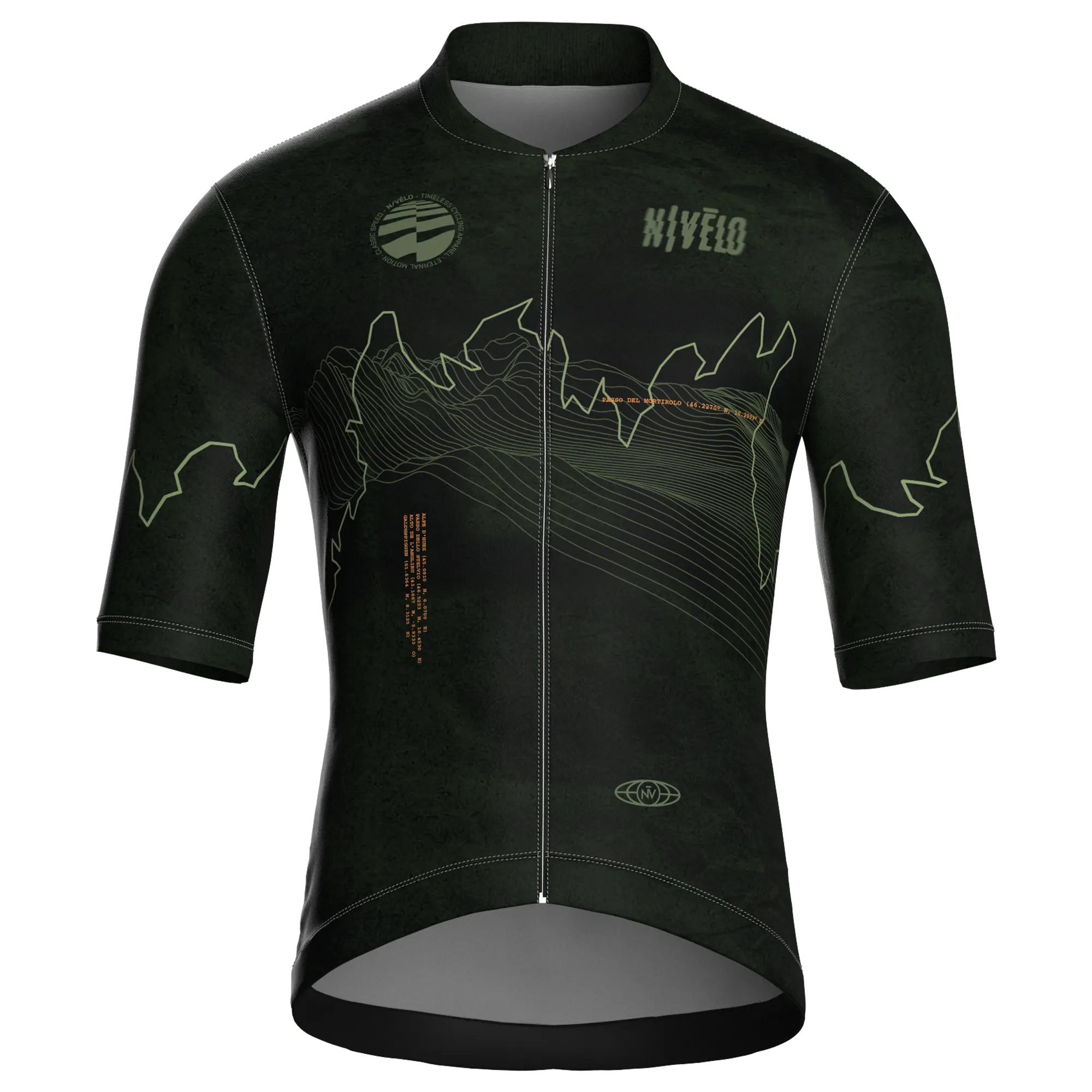 Summit Moss Jersey – Cycling Short Sleeve Race Fit
