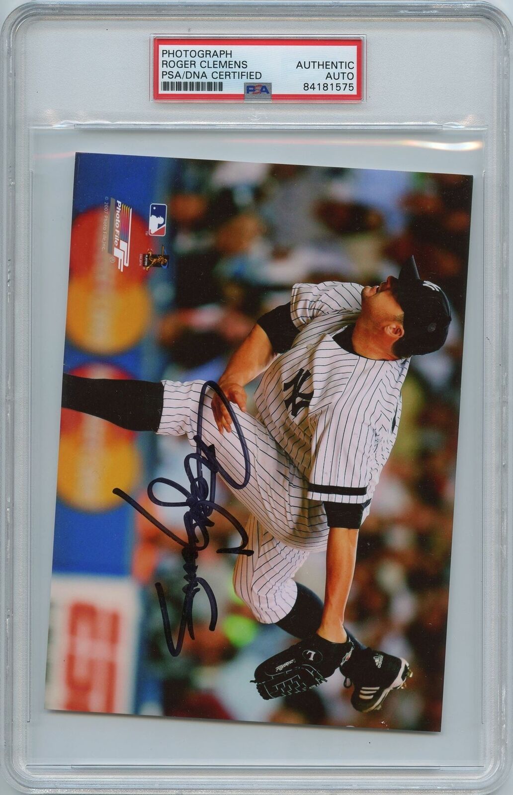 Roger Clemens Signed 5x7 Photo Poster painting PSA/DNA New York Yankees Autographed