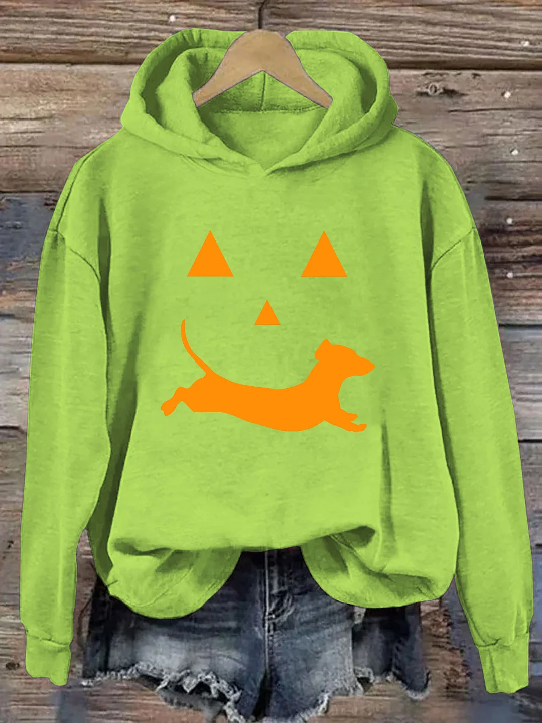 Dachshund And Halloween Hoodie