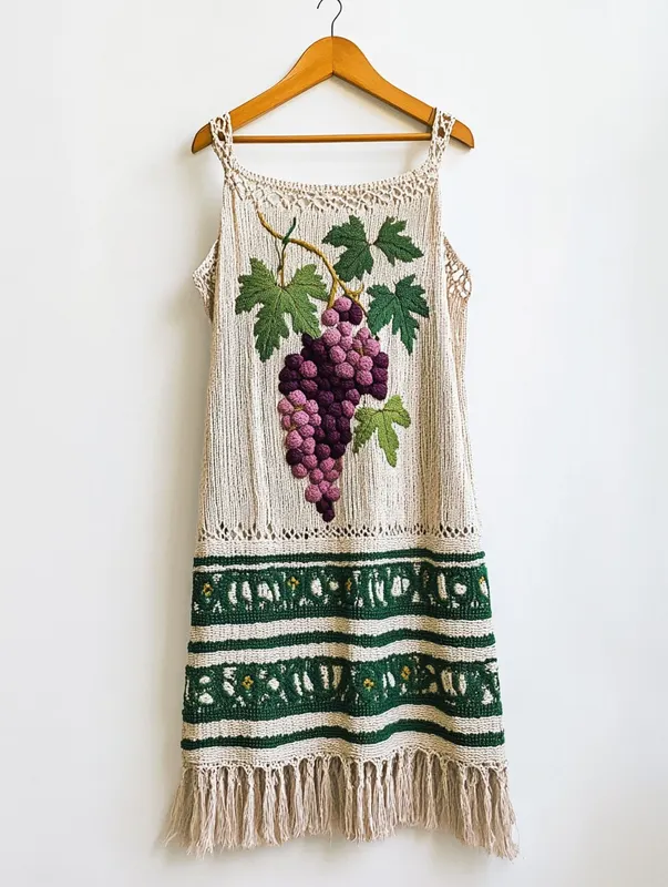 Knitted Summer Fashion Hollow Dress ec7d