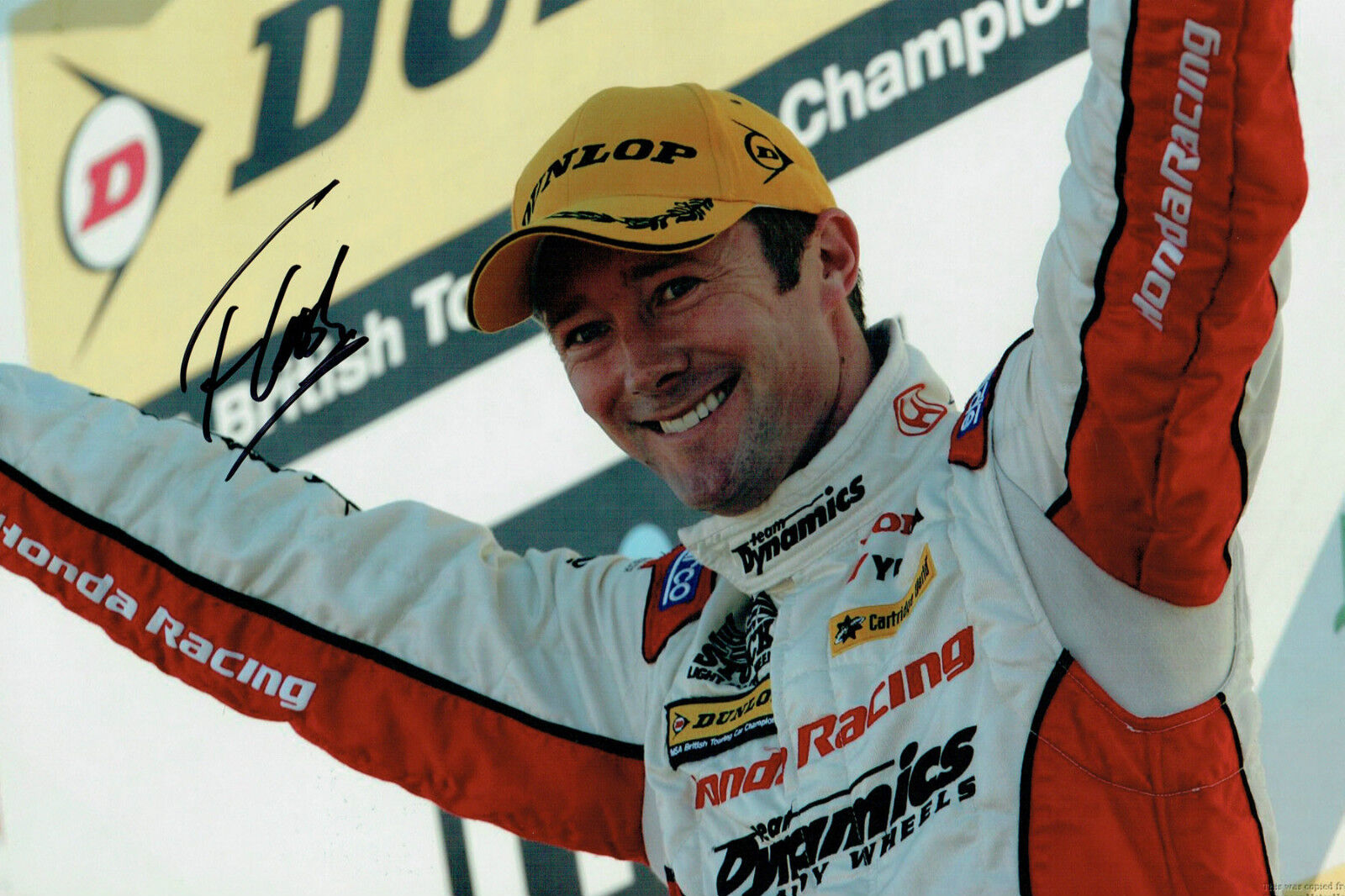 Gordon SHEDDEN SIGNED AUTOGRAPH 12x8 Touring Cars Photo Poster painting AFTAL COA