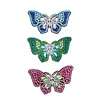 3pcs DIY Diamond Painting Hair Clip Butterfly Rhinestone Bobby Pin Headwear