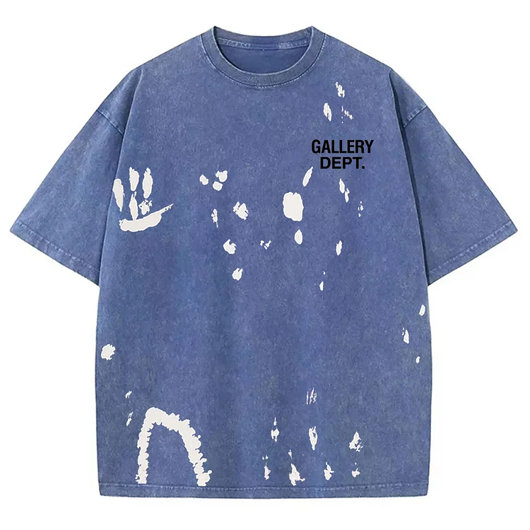 Utbros Vintage Short Sleeve Gallery Dept. Alva Graphic Acid Washed T-Shirt