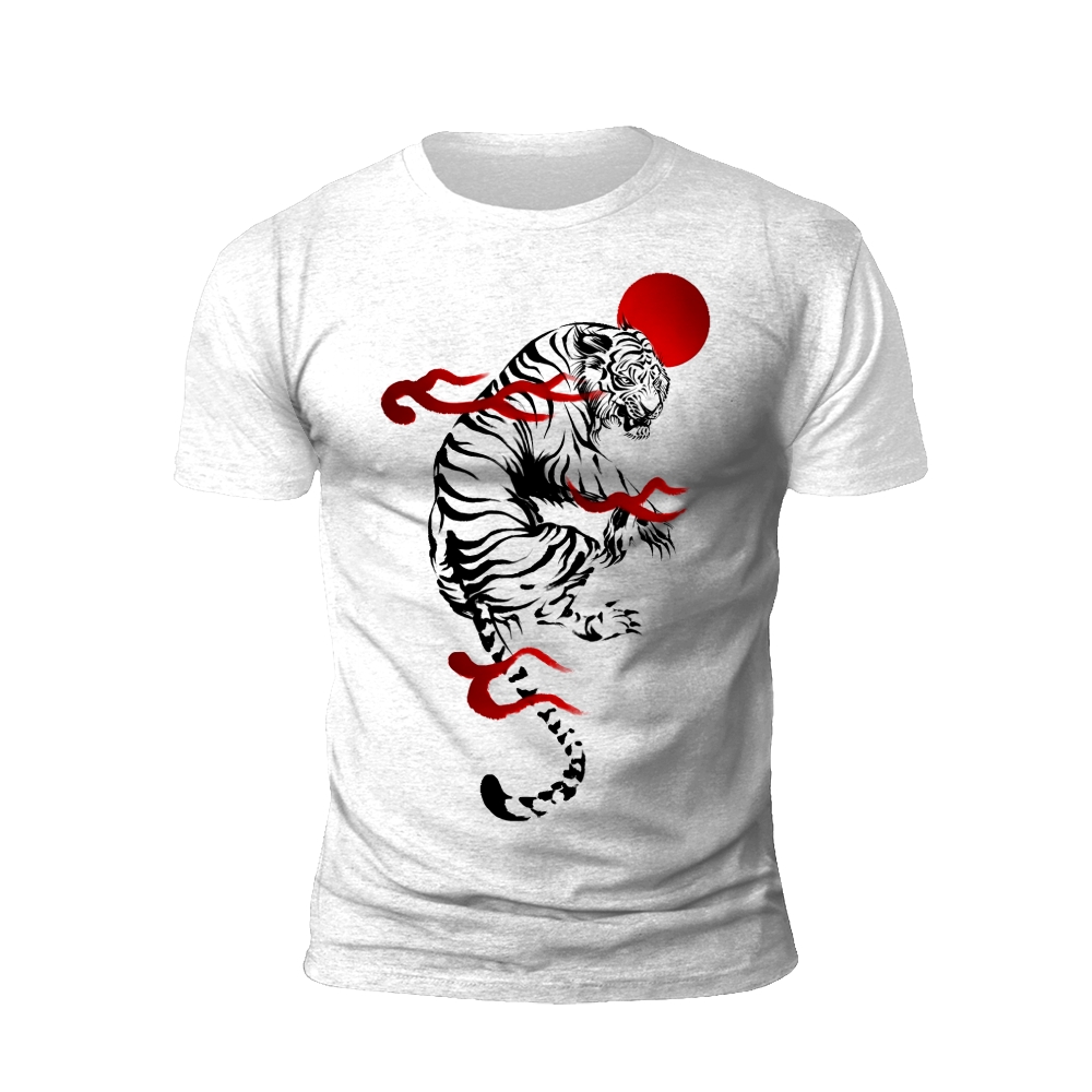 Tiger's Might: Fierce and Bold T-Shirt