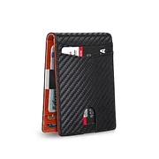 Rittal 3398.364 3398364 Zitahli Wallet for Men - with Money Clip Slim Leather Slots Credit