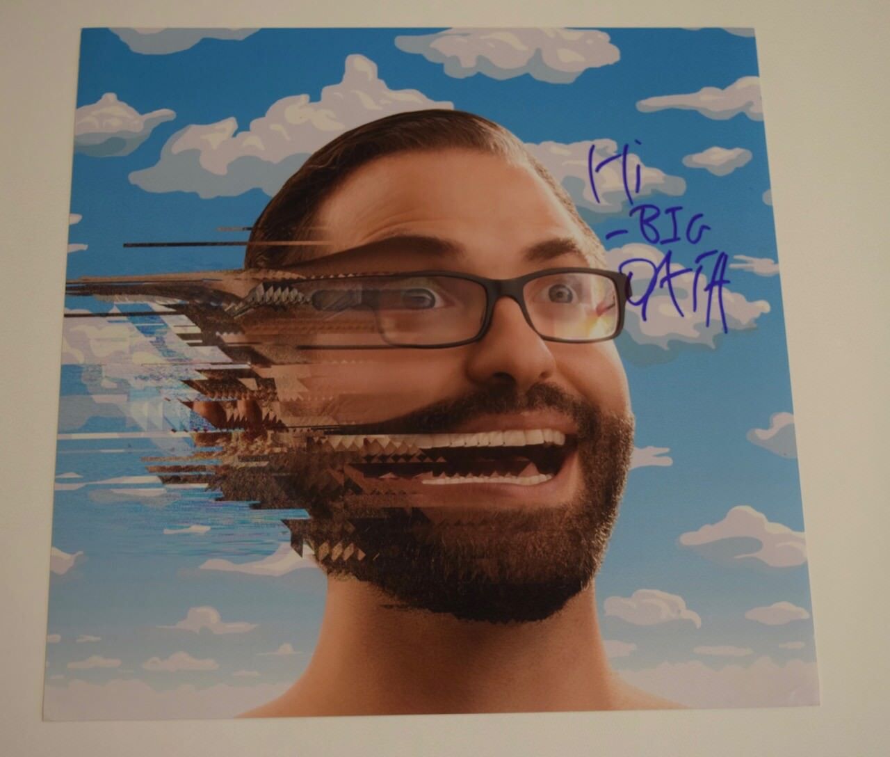 Big Data Alan Wilkis Signed Autographed 12x12 Album Flat Photo Poster painting COA VD