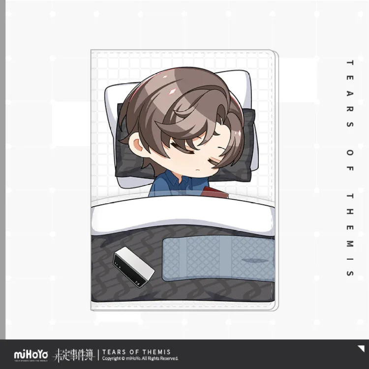 Good Sleep Tonight Series Q Version PVC Pocket NoteBook [Original Tears of Themis Official Merchandise]