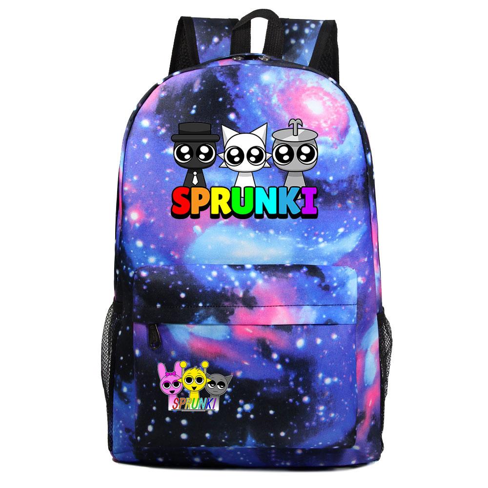 Mayoulove Sprunki Backpack Lightweight Design with Ergonomic Support for School Use-Mayoulove