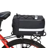 Portable Bicycle Piggyback Bag Waterproof Mtb Rear Bag for Traveling Accessories