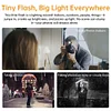 F50 Camera Flash with Retro Knob Adjustment, Universal Hotshoe Flash Compatible with Sony, Fujifilm, Canon, Nikon, and Canon Portable Flashes