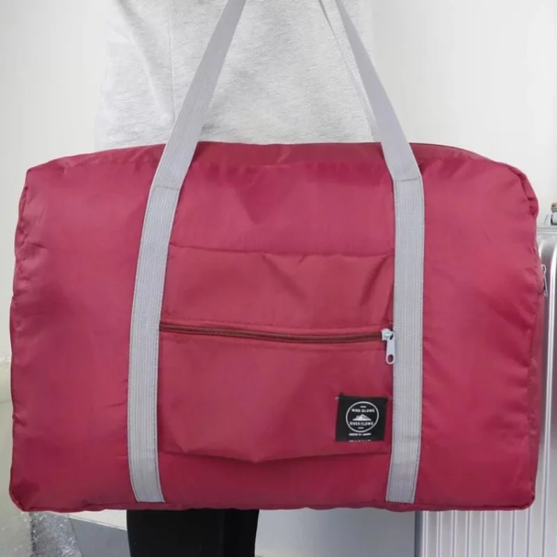 Large capacity travel bag Women's handbag Luggage folding bag