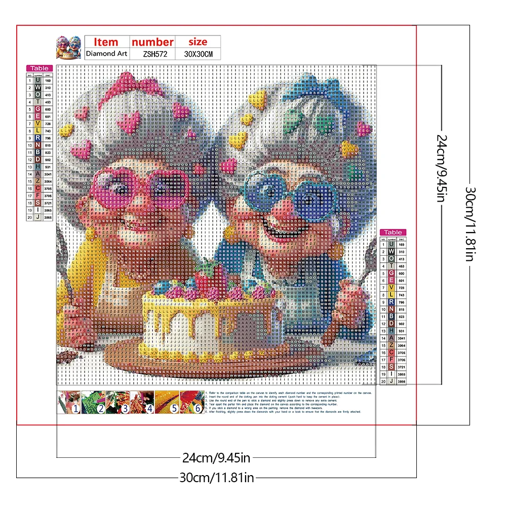 Diamond Painting - Full Round Drill - Grandma(Canvas|30*30cm)