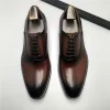 Formal Mens Oxford Dress Shoes Wedding
