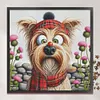 Dog-14CT Stamped Cross Stitch Egyptian Cotton 65*65cm/25.59*25.59in(Big Size) tapestrymarket